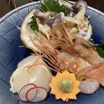 いわない温泉高島旅館 - 刺身盛り