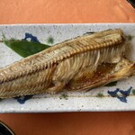 いわない温泉高島旅館 - 焼きたてのホッケ