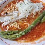 中華そば 肴 yamago - トマト味噌南蛮中華