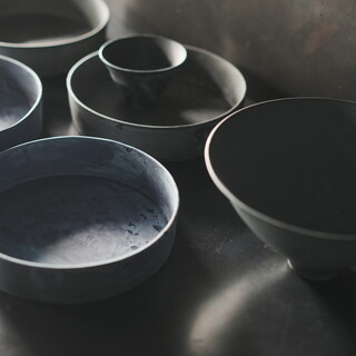 シェフ自ら手掛ける器