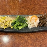 焼肉 スタミナ苑 - ナムル616円