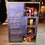 BAR CENTIFOLIA - メニュー