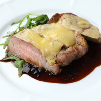 チーズポークロースト　バルサミコソース