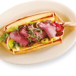 cafe Hanamori - バゲットサンドウィッチ各種_ローストビーフ