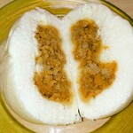 桂雀花 - 肉まん 断面