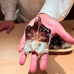 鮨 一幸 - とり貝(宮川)