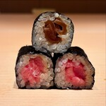 鮨 一幸 - 干瓢巻き　ネギトロ巻き