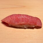 鮨 一幸 - 鮪 大トロ 握り