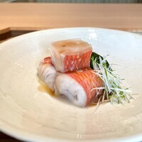 日本料理FUJI - ⑩金目鯛とズッキーニ素揚げ　