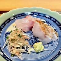 日本料理FUJI - ⑥ハタと赤むつのお作り 