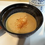 天錦 - 玉子の味噌汁とのことです