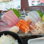 魚金食堂 - うおきん刺身定食