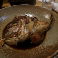 ろっこん - 本日の煮魚は鯛のあらだきでした。