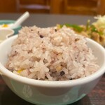 鶏龍軒 - 十五穀米