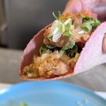 tacos trap' - 白身魚のフライ　500円
