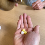 山玄茶 - 今回は黄色2つに白1つでした♪