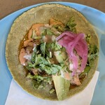 tacos trap' - チョリソー&アボカド　500円