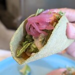 tacos trap' - チョリソー&アボカド　500円