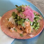 tacos trap' - 白身魚のフライ　500円