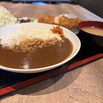 ひるとんヨルホル 安本  - ロースかつカレーセット