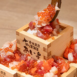 産地直送 粋な居酒屋 あいよ - 料理写真:ぶっかけ道産子升