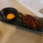 魚塩ノ中 武店 - 月見つくね