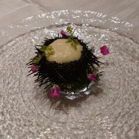 プチレストラン ブーケ・ド・フランス - ウニにも花