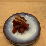 おかめ寿司 - 料理写真:マグロの漬けの本三つ葉和え