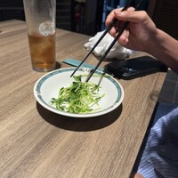 蘭苑 - 豆苗の炒め物