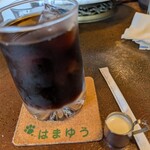 はまゆう - プラス300円で食後のアイスコーヒー