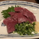 串処 あるい - ハツ刺しも安定して美味しい
