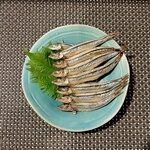 寿司の丸将 - きびなご（お通し）