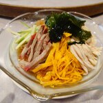 清香園 - 五目冷麺 1,050円