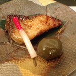 京料理 岡もと - 焼き（鰤・青梅ロップ）