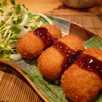 酒彩 庵寿 - ☆ソースの掛かり具合も絶妙です☆