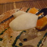 酒彩 庵寿 - ☆梨もジューシーです☆