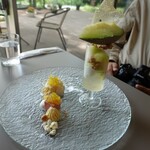 Patisserie Metron - メロンのパフェ