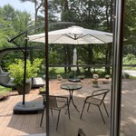 Patisserie Metron - テラス席