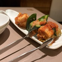 焼肉 それいけ精香園 - キムチの盛り合わせ