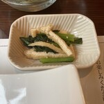 ステーキハウス 听 - カレーに付いてくる小鉢