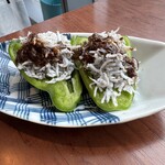 アゲダチ - しらすピーマン-山椒オイル-