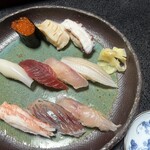 鮨よし - おまかせ握り￥3300