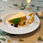 洋食 広亭タナカ - レアチーズケーキ