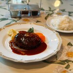 洋食 広亭タナカ - ハンバーグとライス