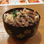 とみや別館 - 和牛塩カルビ焼肉丼