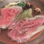 先斗町しゃぶしゃぶすき焼き きらく - 