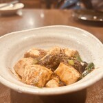 とりまんま - 取り分けたあとの麻婆豆腐