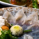 泳ぎとらふぐ活蟹料理 あじ平 - 