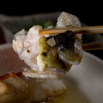 泳ぎとらふぐ活蟹料理 あじ平 - 