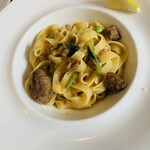 オステリア ティモーネ - ラム肉のラグーソースタリアテッレ